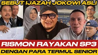 NANGISS ROY! RISMON UMUMKAN IJAZAH JOKOWI ASLI, RAYAKAN SP3 DENGAN PARA TERMUL!