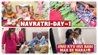 Navratri Day- 1 🌿❤️🐚💐😍