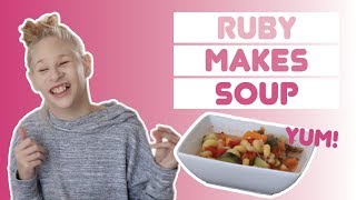 Making Hot Soup On A Cold Day