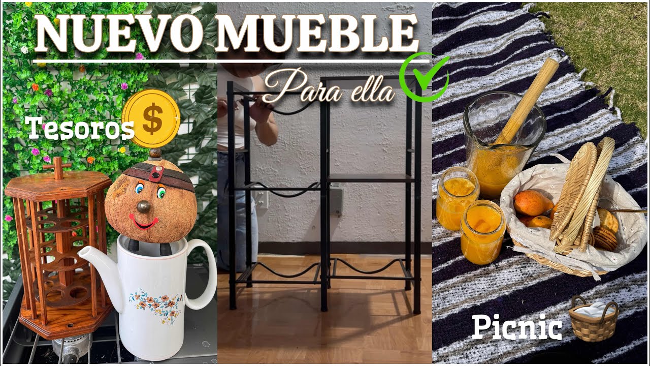 Día de picnic 🧺❤️MUEBLE PARA MI suegra 🎁Hice 100 tamales 🫔 😱Chacharitas de $10 ✅