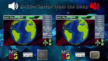 [OVM] X-COM Terror from the Deep (EMU10K2, MT-32 vs CT5880, MT-32)