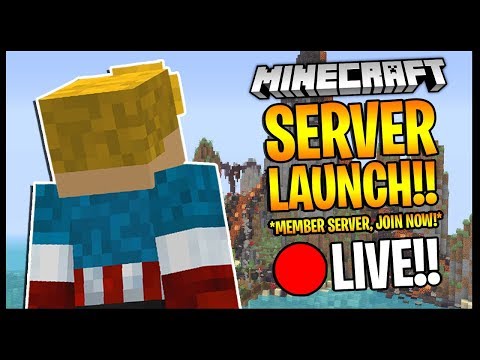 NEW MINECRAFT SERVER LAUNCH DAY!! *1.16* | MEMBER SERVER, JOIN NOW!! | Minecraft Livestream - NEW MINECRAFT SERVER LAUNCH DAY!! *1.16* | MEMBER SERVER, JOIN NOW!! | Minecraft Livestream