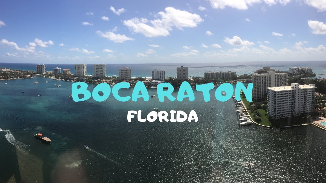 Boca Raton 4K Drone Footage - YouTube