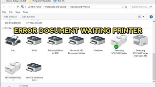 Cara Simpel Mengatasi Error Document Waiting Printer