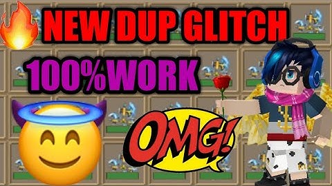 100%WORK NEW DUP GLITCH IN SKY BLOCK #duplicate #blockmango #gamerbgbmgo