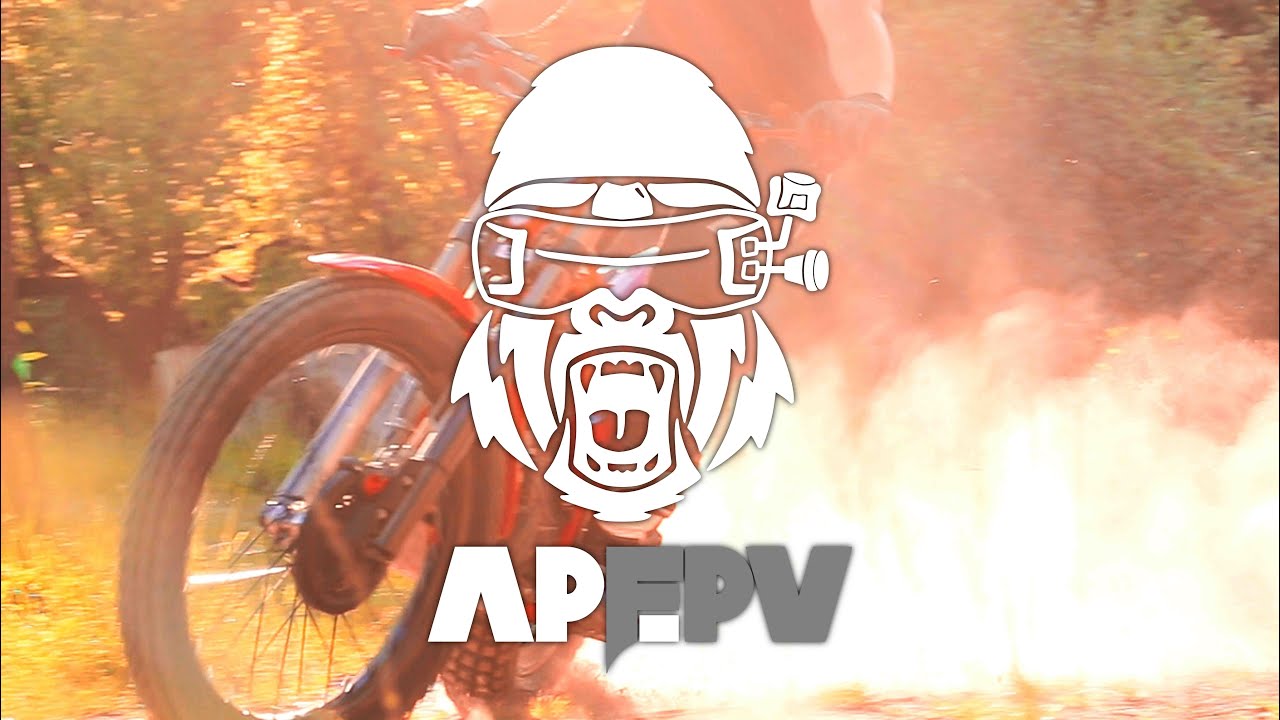 Trial bike chase / Wheelie action 4K