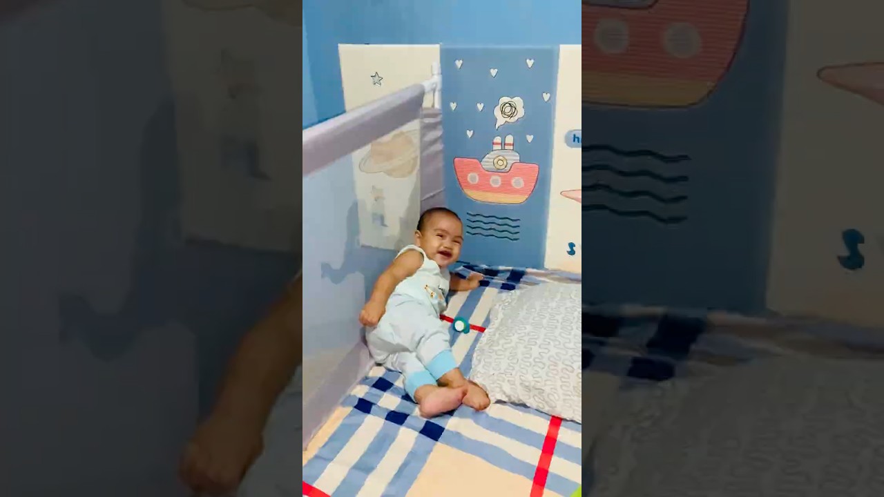 Bed Safety Guard for baby para di kana mag worry Mommy!