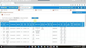 15.Nhập giáo viên từ File excel