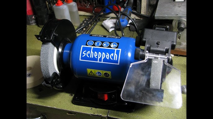 SM200L of - Scheppach Scheppach Vibration YouTube Grinding machine SM200L /Vibration the Doppelschleifer