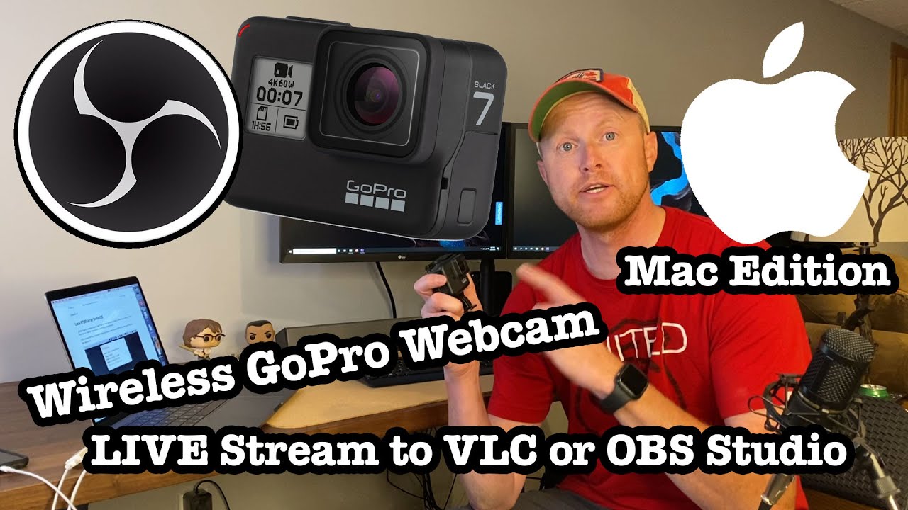 Wirelessly Stream Gopro Hero 7 8 9 To Obs Studio Vlc Computers Etc Mac Edition Youtube