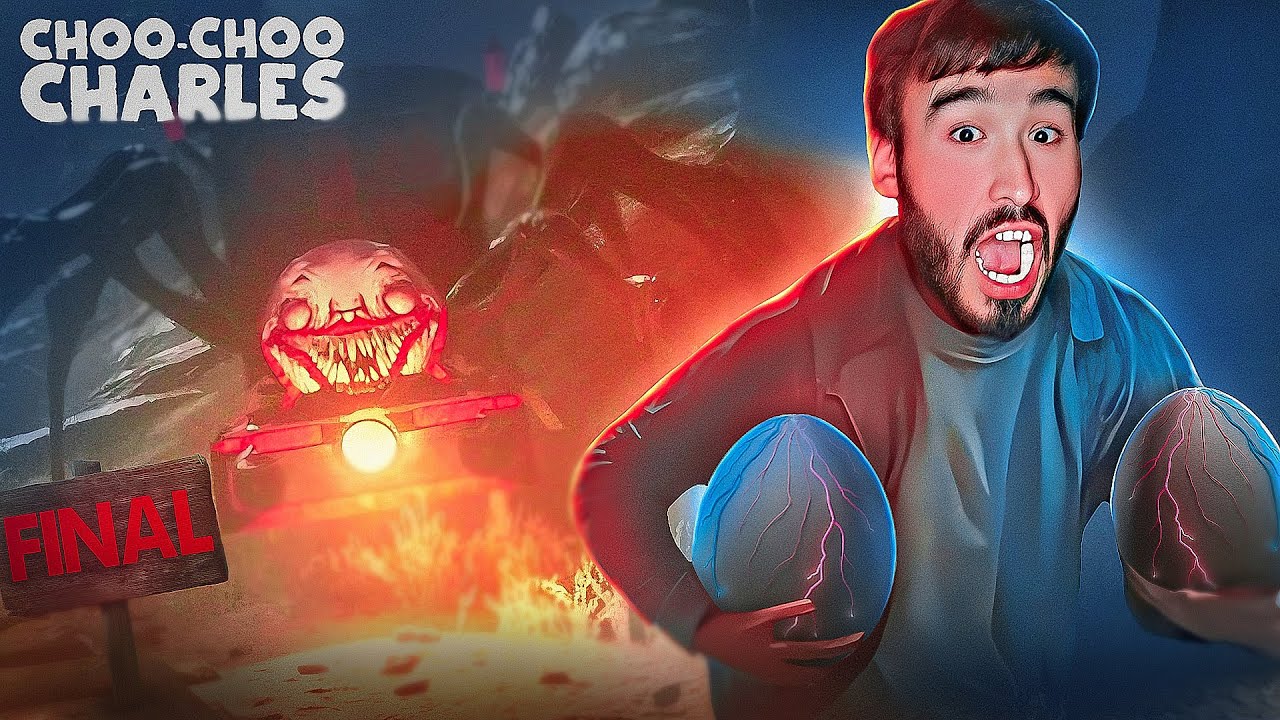 KAROCHE TUXUMINGA UXLADING | Choo-Choo Charles (FINAL) | VRzona1 #qiziqarlivideo