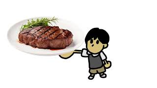 I'm gonna eat this steak (lazy Omori animatic)
