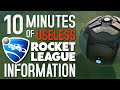 10 Minutes of Useless (but interesting) Facts about Rocket League