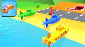 Shape shifting 🏃‍♂️🚗🚲🚦All Levels Gameplay Walkthrough Android,ios Max Level MAX3F146