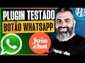 JOINCHAT Plugin para colocar BOTÃO do WHATSAPP no WORDPRESS