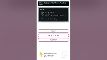 Guess the output 79  #javascript #quiz #quiztime #js #knowledge