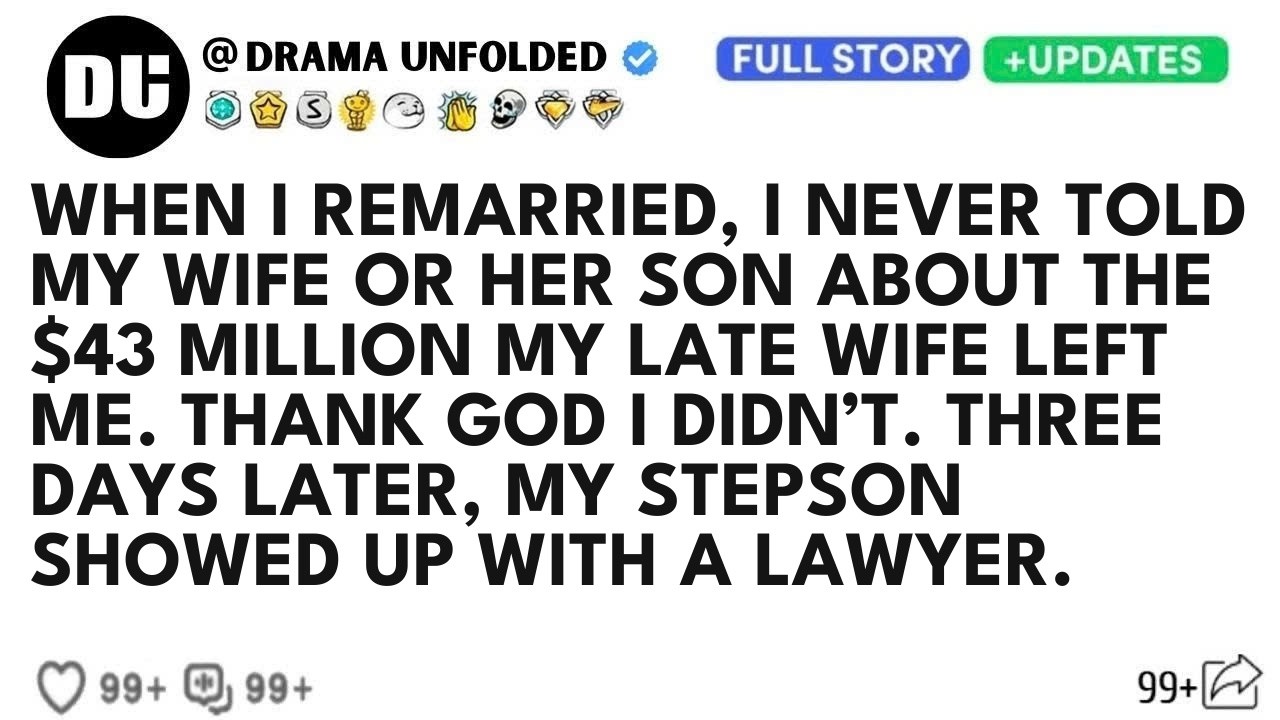 I was in my bathrobe,three days after my wedding,when my new stepson showed up at my front door with a lawyer,and a folder full of legal papers demanding the deed to my house. Felix looked me dead...