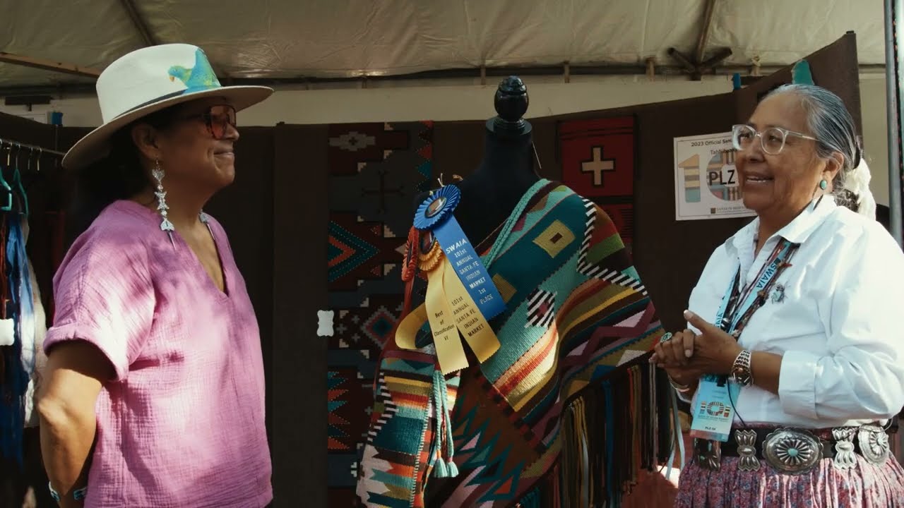 Inside the 2023 SWAIA Santa Fe Indian Market with Antonia Gonzales for INDIGEFI