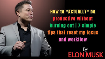 How to *ACTUALLY* be productive without burning out | 7 simple tips that reset my focus and workflow