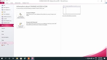 How to change ms access icon to your desired icon