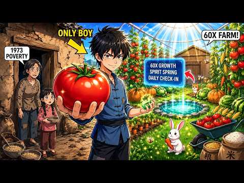 Special Agent DIES And Reborn In 70s As ONLY BOY With Farming Magic In Poor Village Family