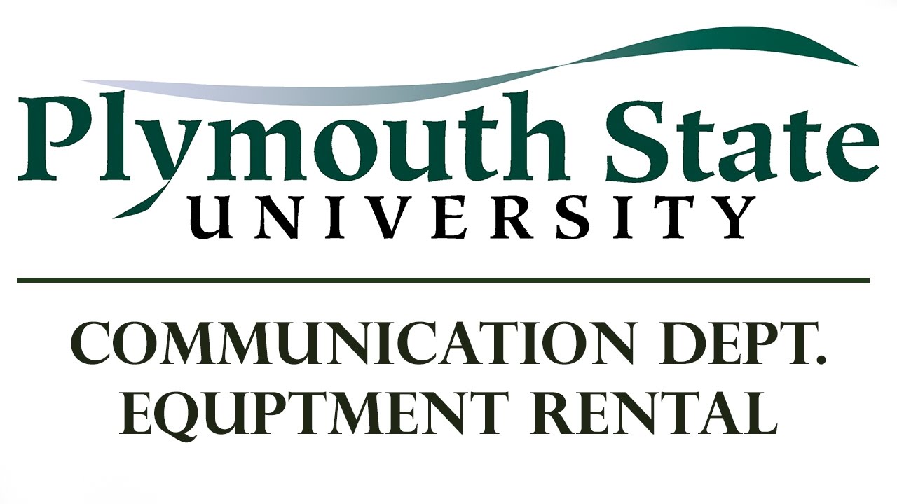 How To Rent Equipment From PSU's Comm. Department Today YouTube