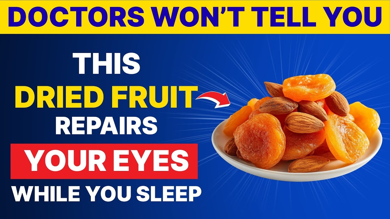 Seniors: Eat These 4 Dried Fruits Before Bed to Restore Clear Vision Overnight | Senior Life