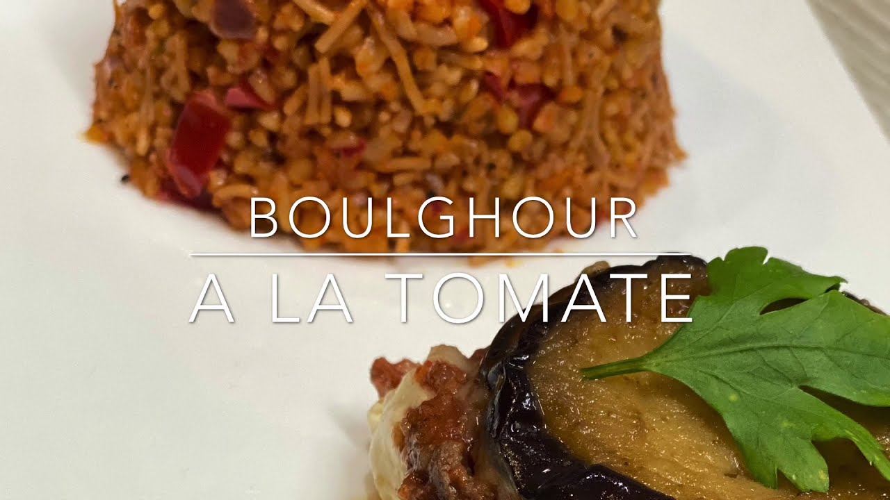 Boulghour a la tomate au cookeo en 6 minutes seulement ! ♨️