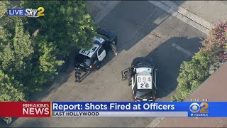 Reports: Shots Fired At Officer In East Hollywood