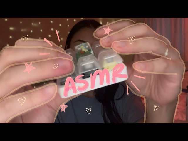 my first asmr video :,)