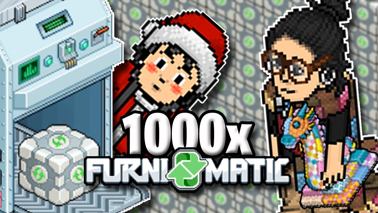 ABRINDO 1.000 CAIXAS FURNI-MATIC! - HABBO HOTEL!