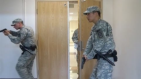 AFN Daegu - 2nd Platoon, 188th Military Police Company performs an Active Shooter Response Training