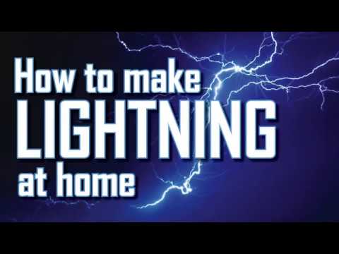How to make lightning at home (WITH A LIGHTER) - YouTube