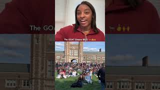 #WashU25 Class Speaker #commencement #graduation #simonebiles