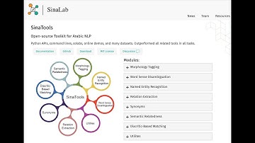 SinaTools for Arabic NLP - Overview