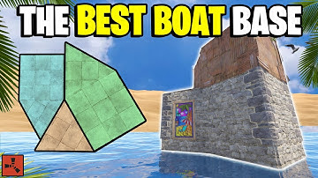 The BEST Solo/Duo Boat Base In RUST - *NEW* Base Design (2024)