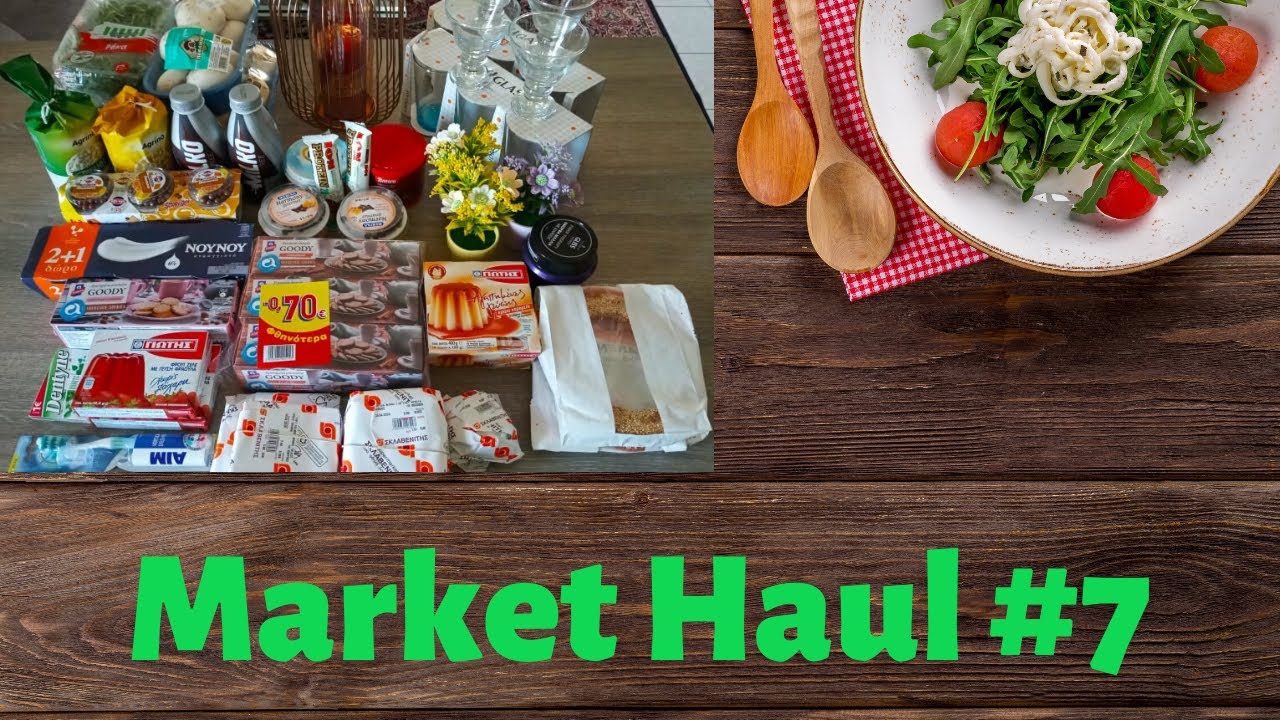 Super Market Haul Vasia - Jumbo Bozikis - Summer Market Haul -     #7