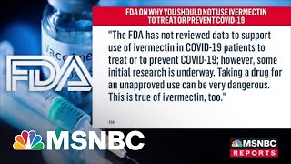FDA: Don't Believe Misinformation Claiming Ivermectin Will Cure Covid