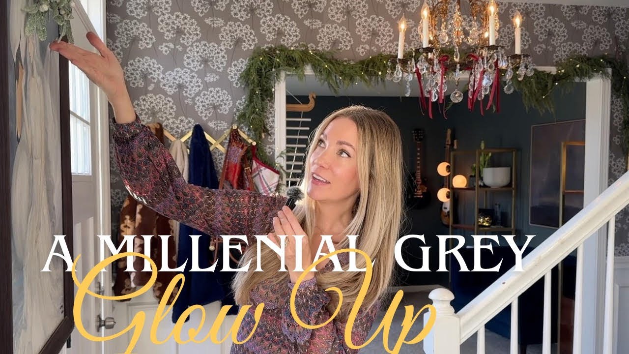 Экскурсия по моему дому, обставленному вещами из секонд-хенда (праздничный выпуск) ~ Создание кра...