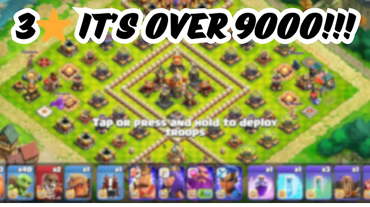 How to easily 3 Star It's Over 9000 Challenge in Clash of Clans
