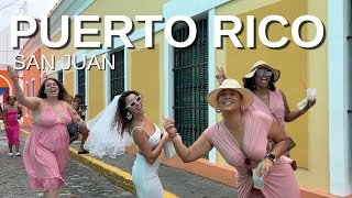 PUERTO RICO Walking Tour [4K]  OLD SAN JUAN