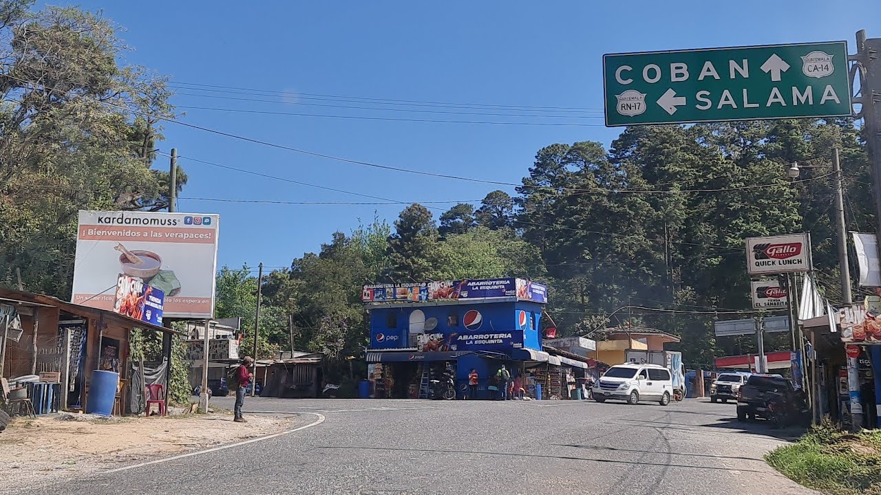 salama baja verapaz/cruze a coban/Guatemala
