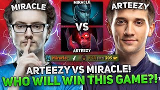 ARTEEZY vs MIRACLE! WHO WILL WIN THIS GAME?! | RTZ play on SHADOW DEMON in HIGH MMR!