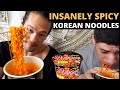 [한글]How to make and eat Korea&#39;s fire noodles | 불닭볶음면 도전 먹방