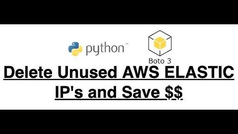 Deleted Unused Elastic IP