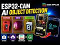 Build your own AI-powered object detection system using ESP32-CAM + OLED Display + Edge Impulse!