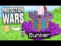 JE CONSTRUIT UN BUNKER 100% INPÉNÉTRABLE ?! | Protection Wars IV - Episode 1