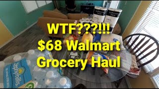 Ridiculous $68 Walmart Grocery Haul
