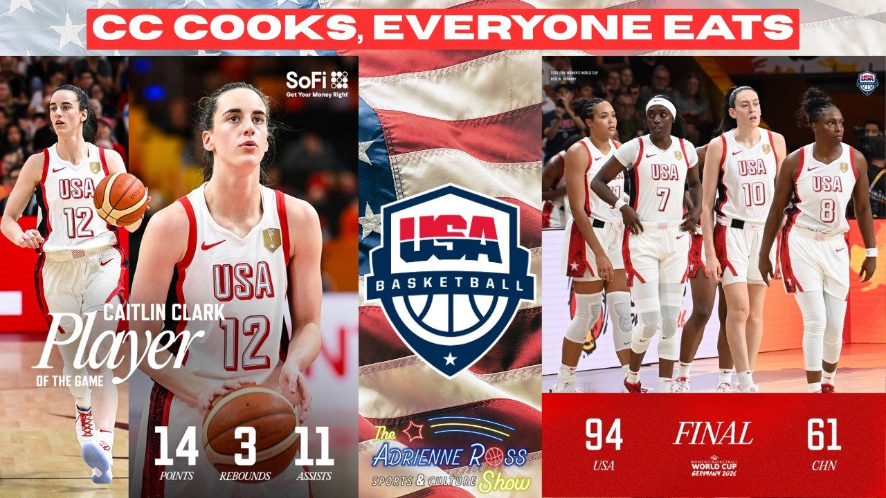 Team USA Dominates China in Games 1 of FIBA World Cup as Caitlin Clark COOKS & Makes (MORE!) History