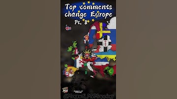 Top comments change Europe Part 8 🇪🇺🗺 #map #change #comments #mapping #europe